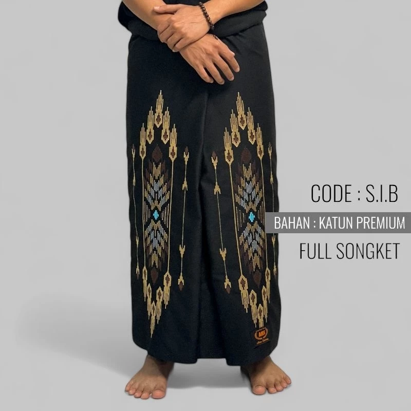 Sarung S.I.B Full Songket